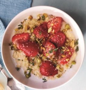 Strawberry-Thyme Millet Bowl